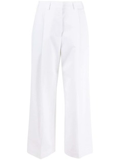 Jejia укороченные брюки широкого кроя