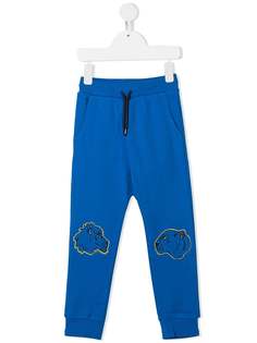 Kenzo Kids спортивные брюки с вышитым логотипом