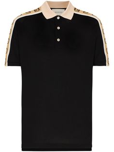 Gucci рубашка поло с логотипом Interlocking G