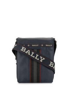 Bally сумка-мессенджер с вышитым логотипом