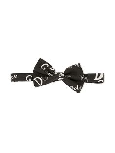 Dolce & Gabbana Kids галстук-бабочка с логотипом
