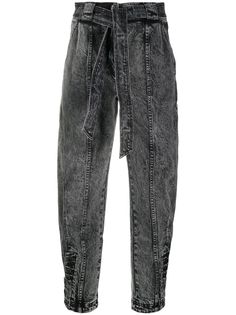 Ulla Johnson зауженные джинсы с завязками