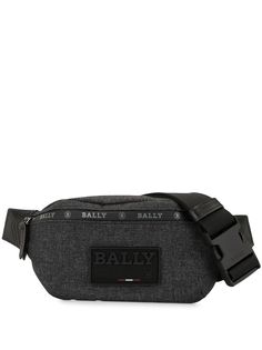 Bally поясная сумка с нашивкой-логотипом