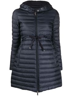 Moncler длинная куртка-пуховик
