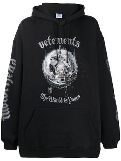 Vetements худи оверсайз Motorhead