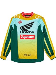 Supreme футболка Honda Fox Racing
