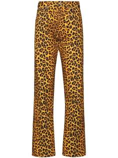 Kwaidan Editions джинсы с леопардовым принтом
