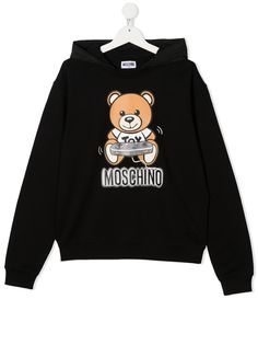 Moschino Kids худи с принтом Teddy Bear