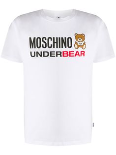 Moschino футболка с надписью