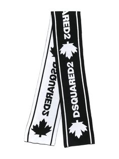 Dsquared2 Kids трикотажный шарф с логотипом
