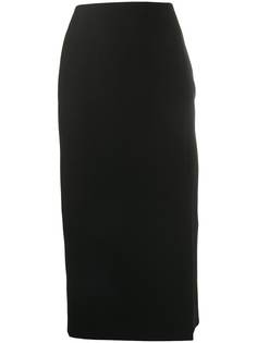 Valentino юбка-карандаш с разрезом