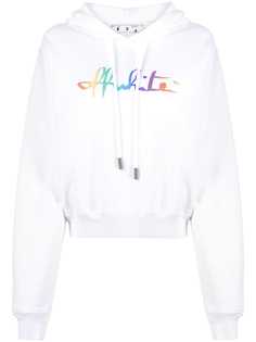 Off-White худи с логотипом