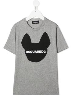 Dsquared2 Kids футболка с принтом и логотипом