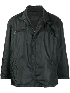 Prada Pre-Owned куртка 1990-х годов со съемным капюшоном