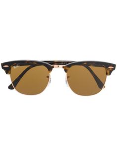 Ray-Ban солнцезащитные очки в оправе Clubmaster черепаховой расцветки