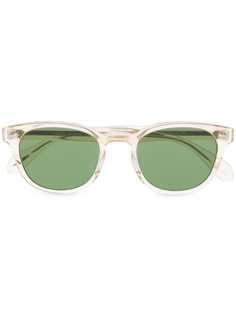 Oliver Peoples солнцезащитные очки в прозрачной оправе