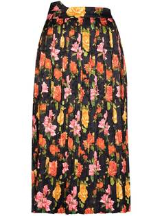 Commission плиссированная юбка Fanny с цветочным принтом