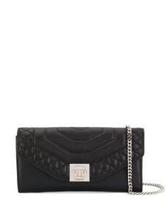 Philipp Plein клатч с логотипом Hexagon