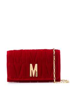 Moschino стеганый клатч