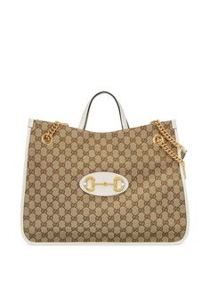 Gucci большая сумка-тоут 1955 Horsebit