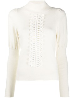 See by Chloé джемпер с вышивкой