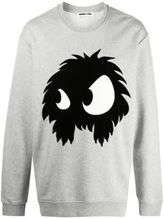 McQ Swallow свитер с длинными рукавами и графичным принтом Alexander McQueen