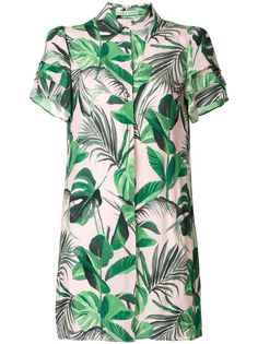 Alice+Olivia платье-рубашка Jem с принтом