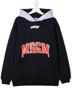 Msgm Kids худи с логотипом