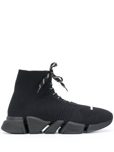 Balenciaga кроссовки-носки Speed.2 со шнуровкой