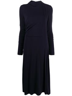Giorgio Armani платье миди с драпировкой
