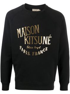 Maison Kitsuné толстовка с принтом