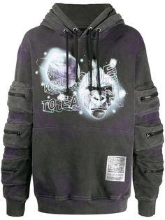 Mauna Kea худи Welcome To Earth с карманами