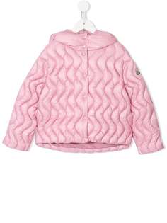 Moncler Enfant стеганая куртка