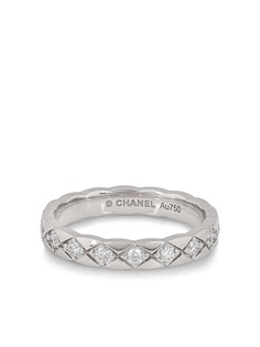 Chanel Pre-Owned кольцо Coco Crush из белого золота с бриллиантами