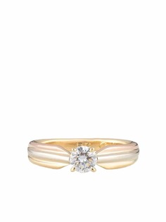 Cartier "кольцо Trinity pre-owned из желтого, белого и розового золота с бриллиантами"