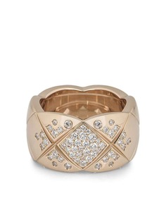 Chanel Pre-Owned кольцо Coco Crush из розового золота с бриллиантами