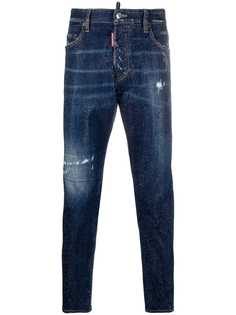 Dsquared2 джинсы Skater с заклепками