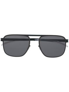 Mykita солнцезащитные очки в квадратной оправе с затемненными линзами
