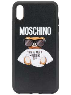 Moschino чехол для iPhone XS Max с принтом