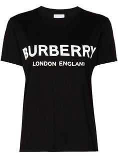 Burberry футболка Shotover с логотипом