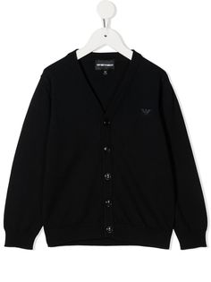 Emporio Armani Kids кардиган на пуговицах