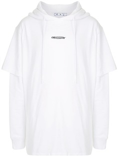 Off-White худи с логотипом Arrows