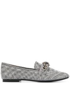 Kurt Geiger London лоферы в ломаную клетку
