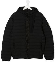 Stone Island Junior пуховик с логотипом