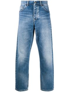 Carhartt WIP брюки прямого кроя с завышенной талией