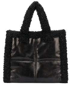 STAND STUDIO сумка-тоут Lola из искусственной овчины