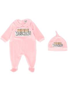 Moschino Kids пижама с логотипом