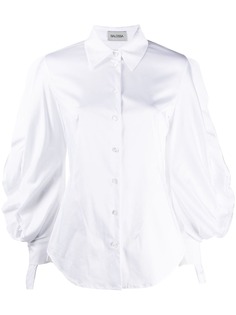 Balossa White Shirt рубашка со сборками на рукавах