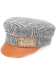 Ruslan Baginskiy фуражка в ломаную клетку