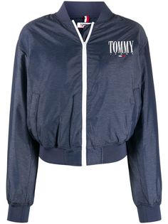 Tommy Jeans бомбер с логотипом